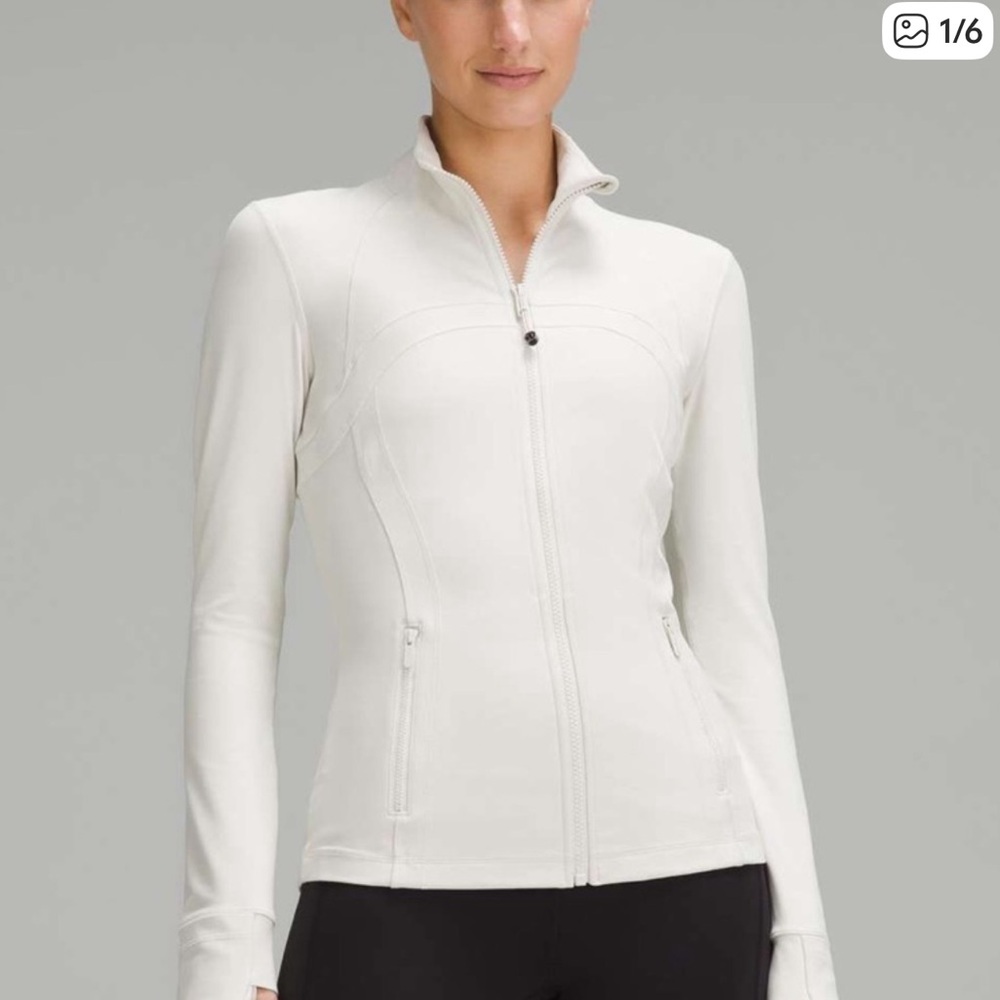 lululemon athletica Define Jacket in Bone White